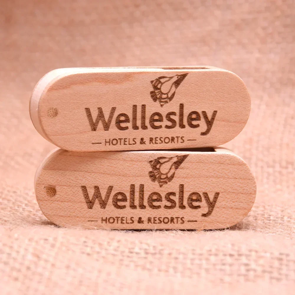 20 шт./лот деревянный USB-накопитель 2 0 4 ГБ 8 16 32 64 брелок-накопитель индивидуальный