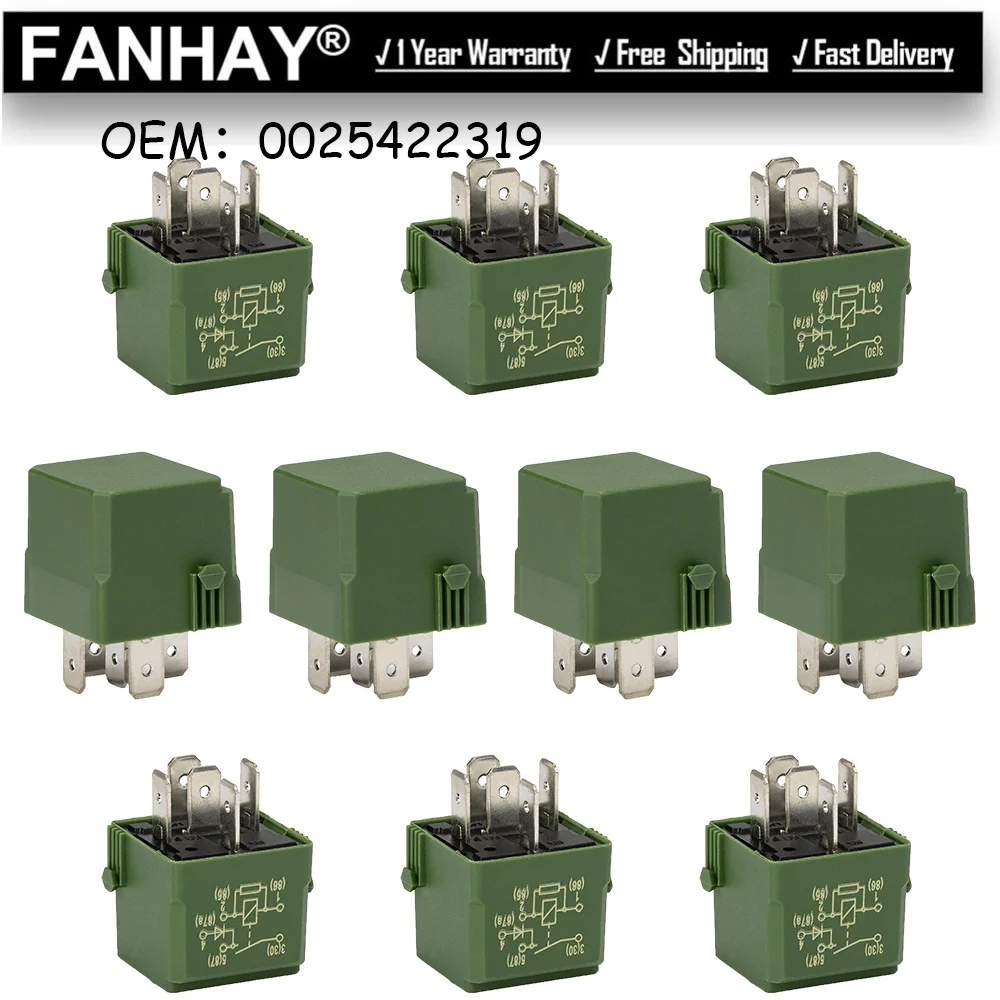 Relay For Mercedes-benz W164 W220 W215 0025422319 0009828523 0025427619 A0025422319