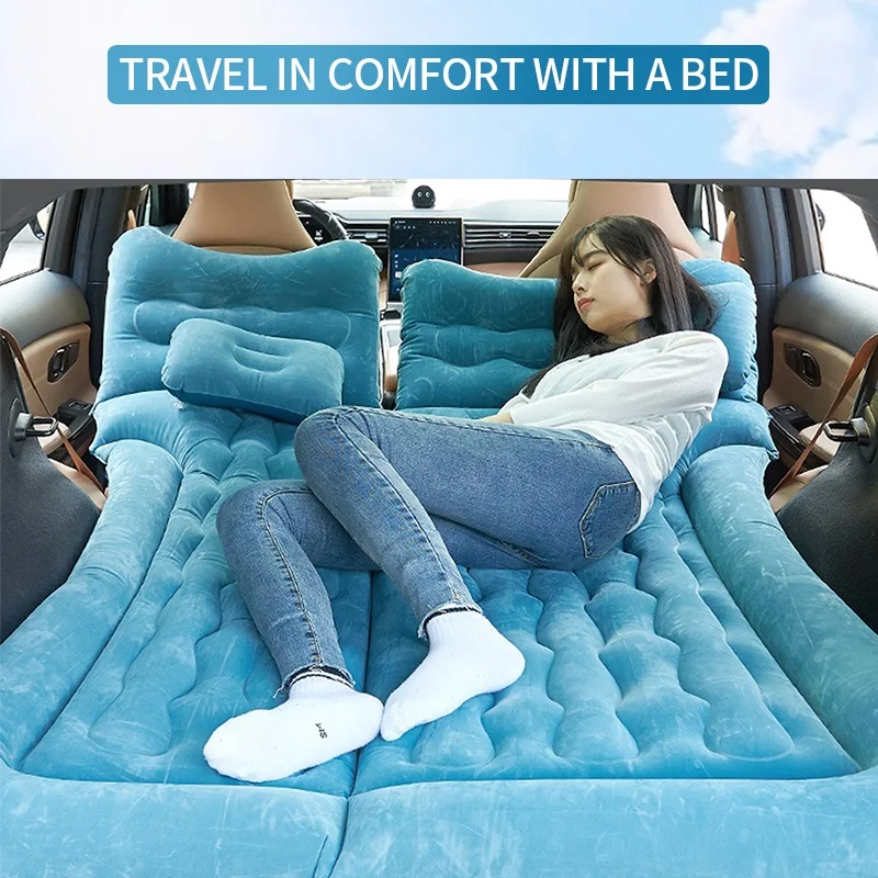 

Inflatable Car Mattress SUV Inflatable Car Multifunctional Car inflatable bed car accessories inflatable bed travel goods