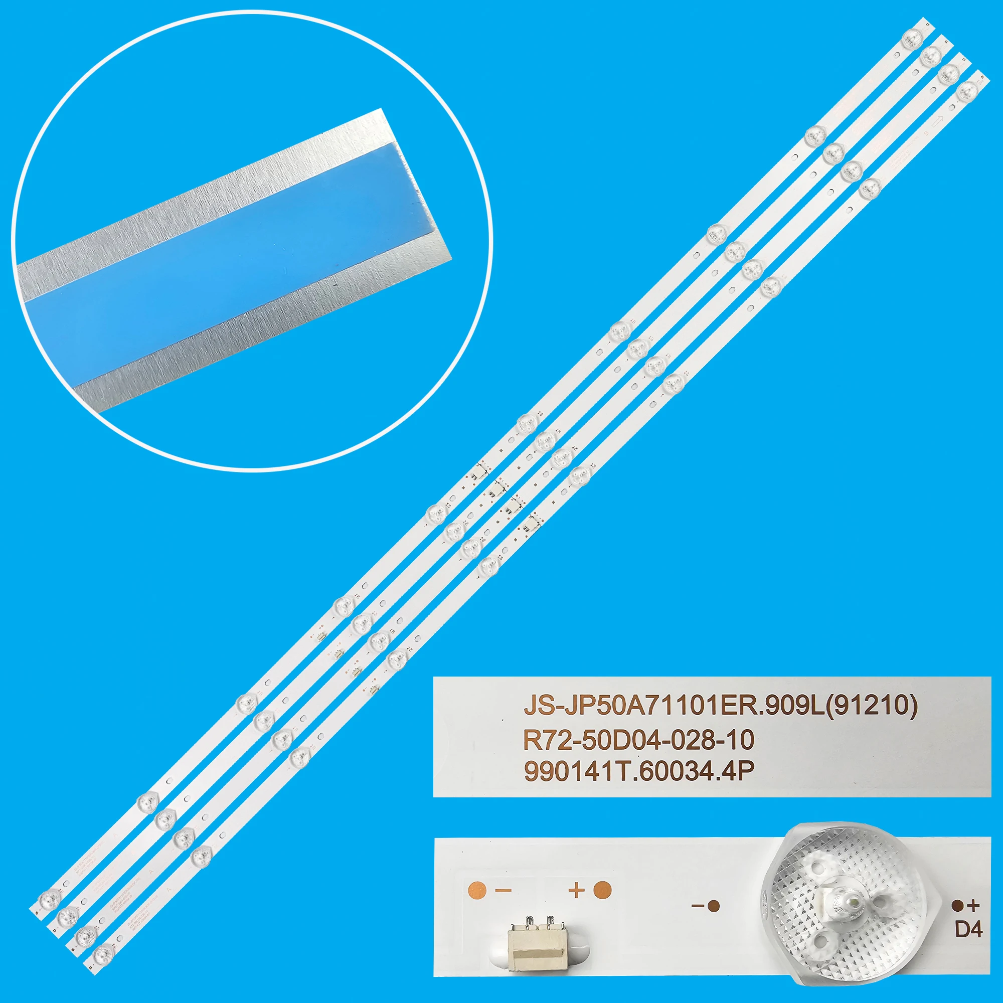 

Светодиодные полосы подсветки для ST-50UX7800 EX-50US002B K50DLJ12US JS-JP50A71101ER.909L R72-50D04-028 VHIX-50U169MSS MS-L3640 V2