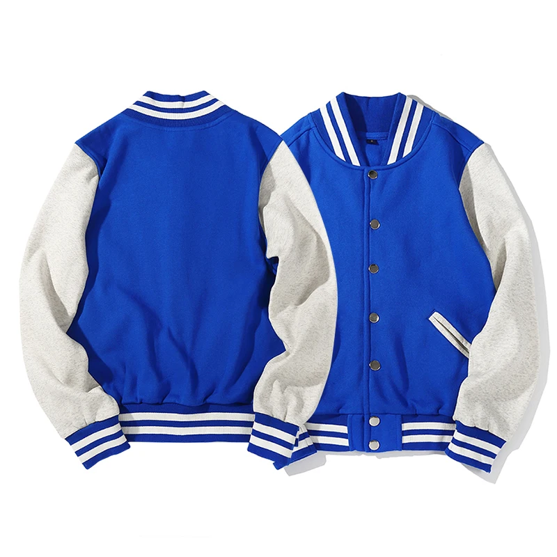 Custom Jacket Your Logo Photo Brand Name Print Baseball Uniform Black White Coats and Jackets Women Men Sportswear Streetwear |