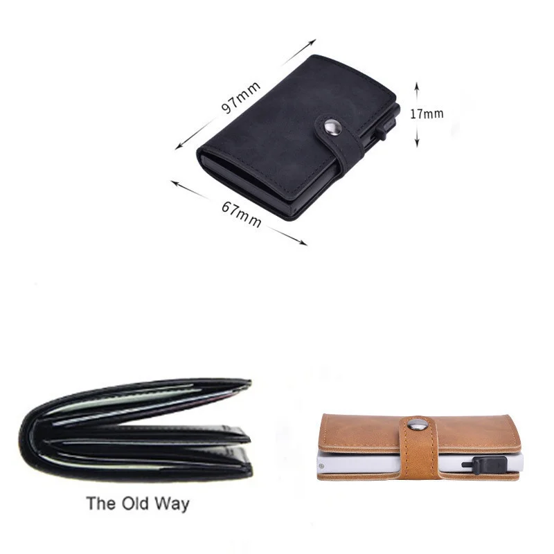 Футляр из микрофибры для мужчин и женщин кошельки визиток кредитных карт с