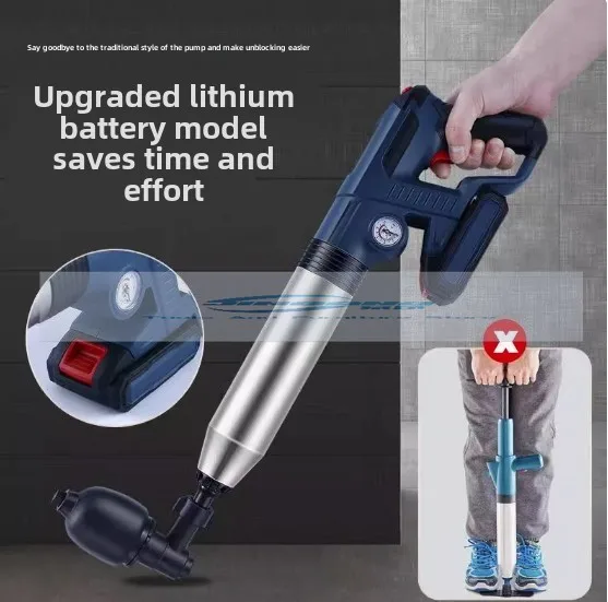 Канализационная дноуглубительная заслонка Туалетный плунжер Воздушный