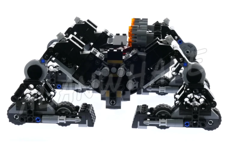 646 шт. Super Fighter Knightcrawler туннельная атака 10845 строительные блоки игрушка совместимая