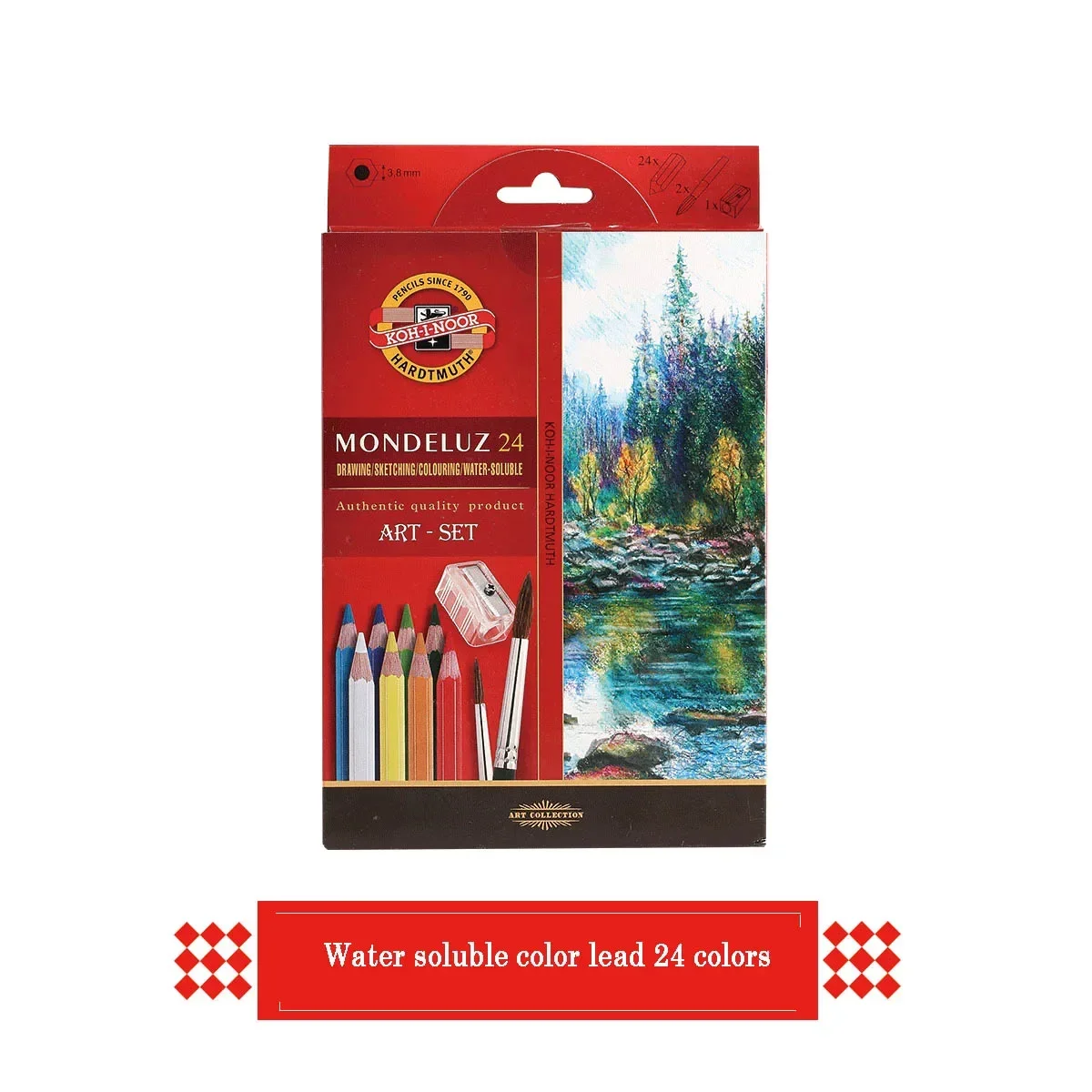 KOH-I-NOOR Mondeluz Цветные карандаши