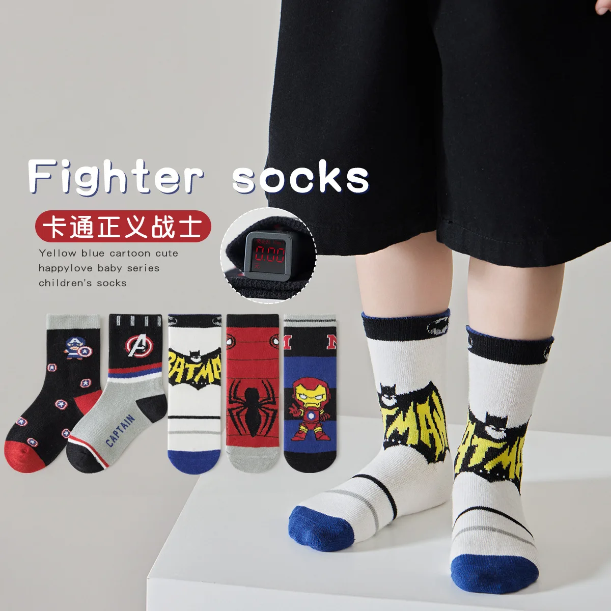 5 пар детские носки Железный человек