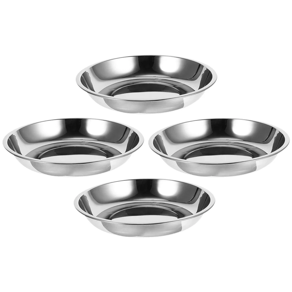 

4pcs Household Dog Bowl Cat Puppy Food Feeder Portable Dog Bowl Dog Food Feeder