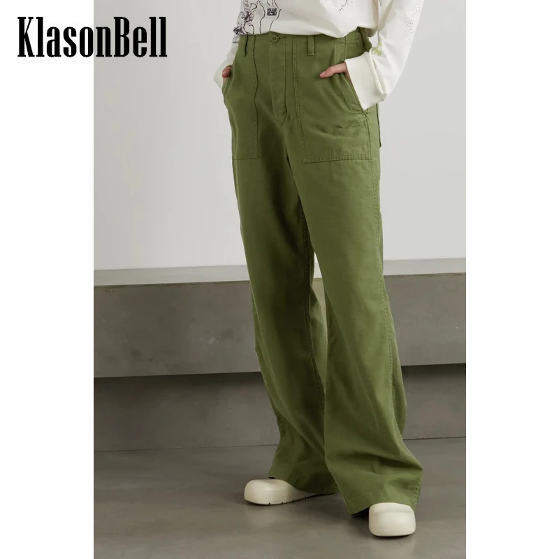 

5,6 KlasonBell, хлопковые мягкие удобные брюки-карго для женщин