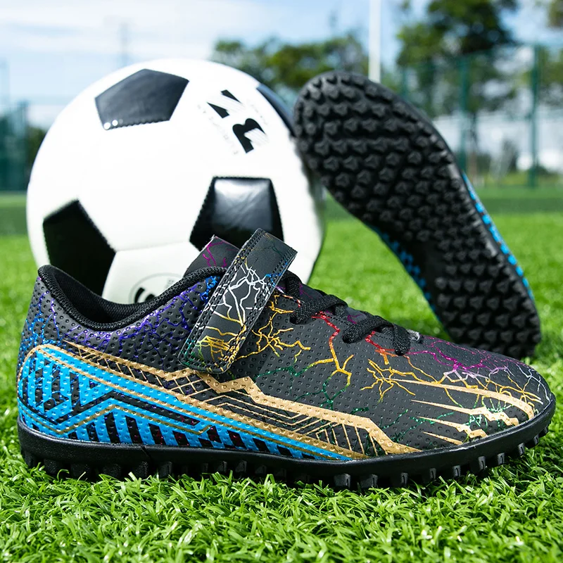 

Messi Soccer shoes kids Wholesale Deals Football Boots Futsal Training Children chuteira society Sports Sneakers Unisex shoes