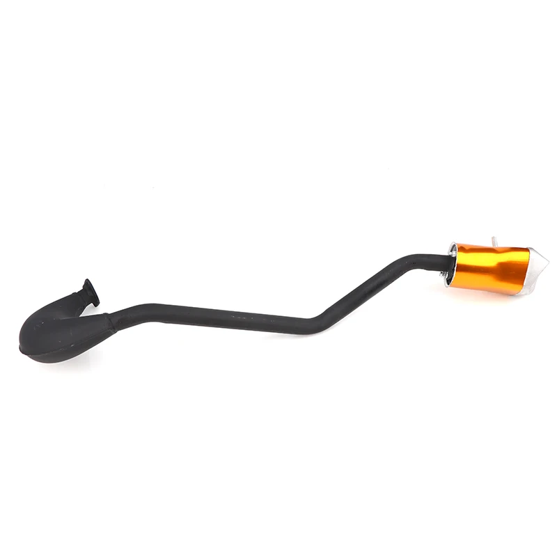 

MUFFLER EXHAUST PIPE MINI POCKET CAG BIKE SCOOTER ATV Small Apollo off-road 47cc 49cc 2 Stroke Engine Pit Dirt Bike Parts