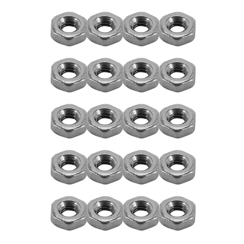 

Metric M2 Hex Nuts 304 Stainless Steel Fastener DIN934 500Pcs For Bolt