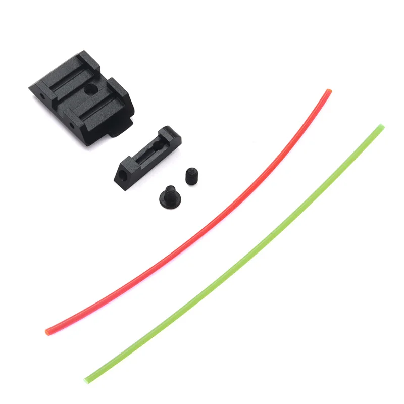 Outdoor Metal Front Rear Sight Fiber for Taurus G2C G2S G2 TX22 PT111 740 140 TS9 TH9 TH9c TH40 TH40C 24/7 G3 Toro G3X G3XL GX4