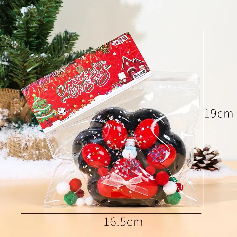 Рождественский мягкий подарок в виде кошачьей лапы странные вещи медленный