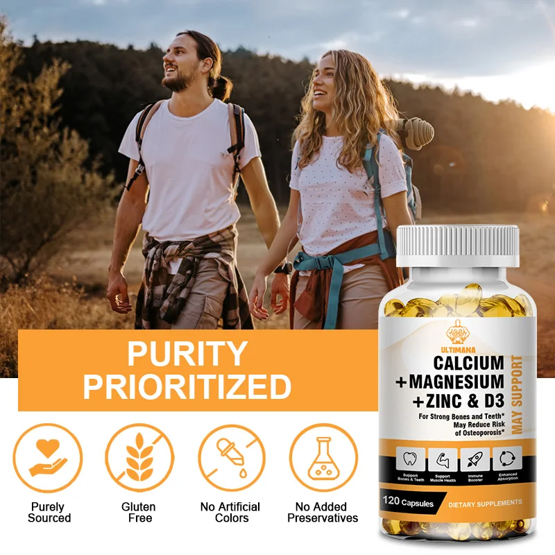 

Calcium Magnesium Zinc Capsule For VIP A-H Dropshipping