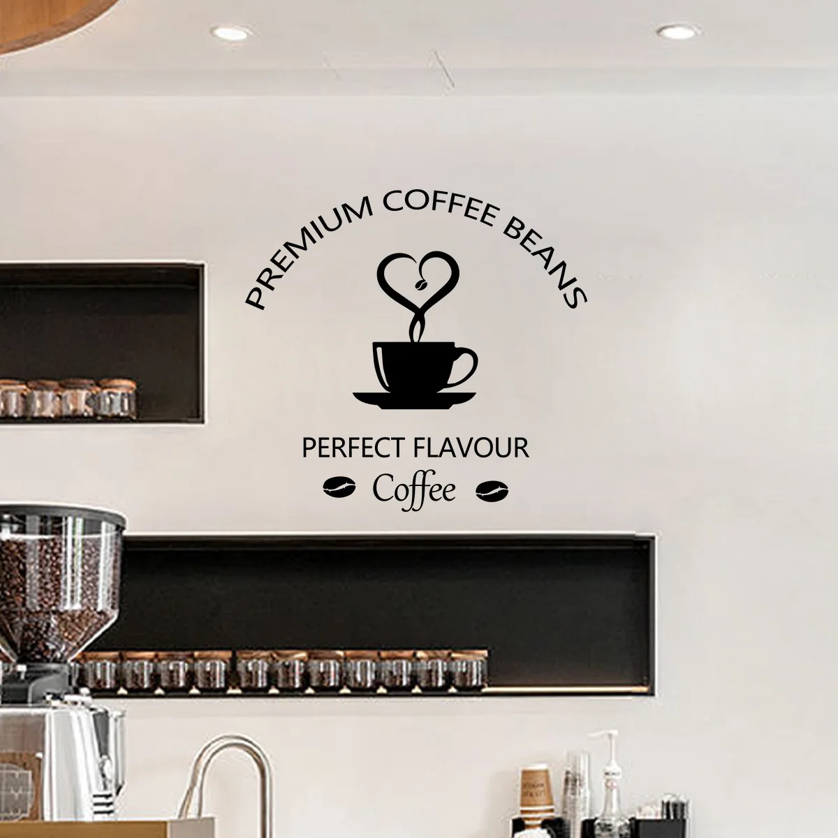 

Кофейная кухня виниловые настенные наклейки кухня Кофейня съемные настенные наклейки домашний Декор Украшение стены