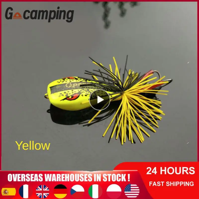 

Frog-shaped Fake Bait Luya Bait Small And Smart Brilliant Color Fake Bait 5.5cm Clear Texture Simulation Bait Hard Bait Abs 9g