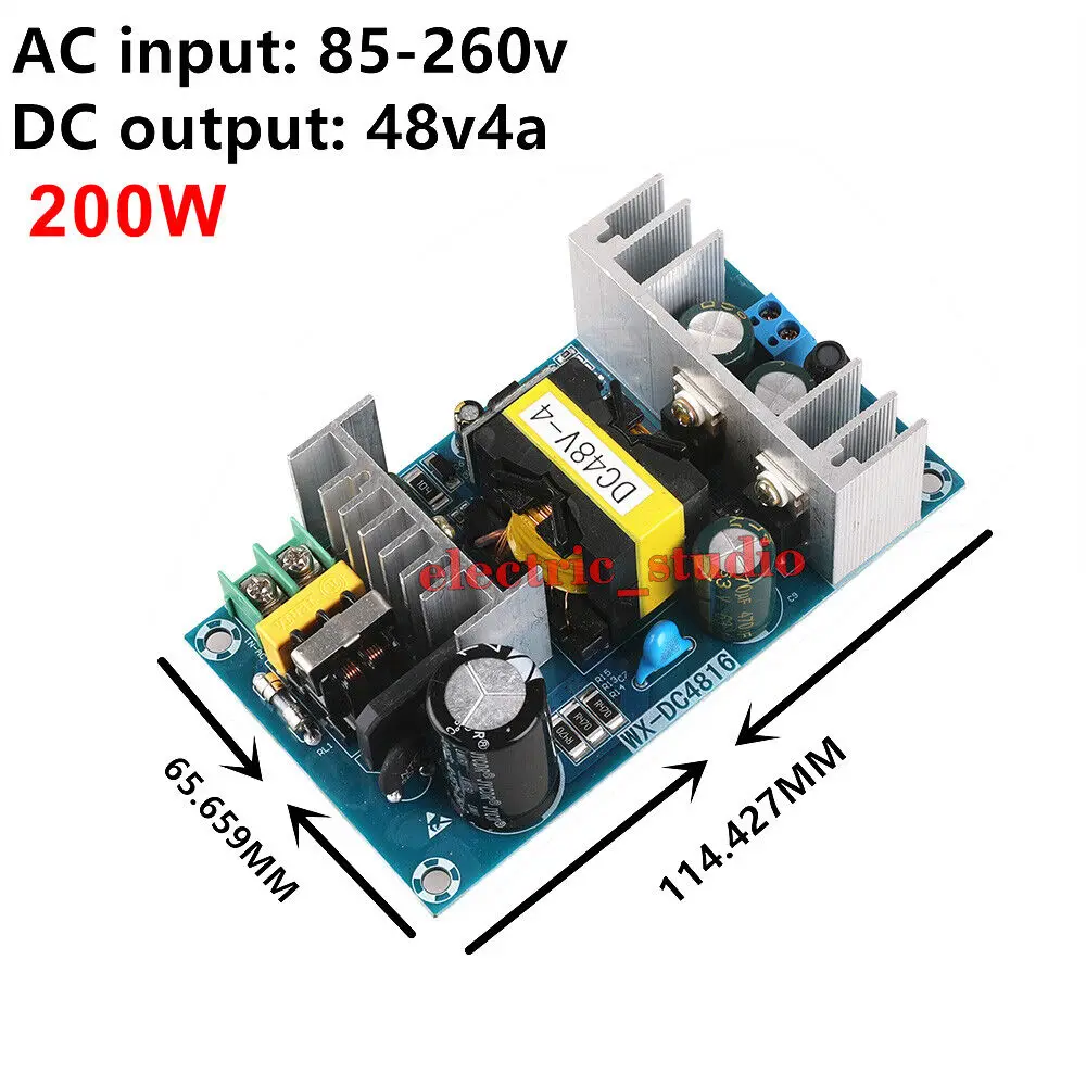 

Плата модуля источника питания переменного тока 120 в 220 в 230 В до 48 В 4 а