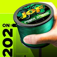 jof braided fishing line multifilament carp fly 48 strand 300m 500m 1000m multicolor japan spinning extreme pe strong weave