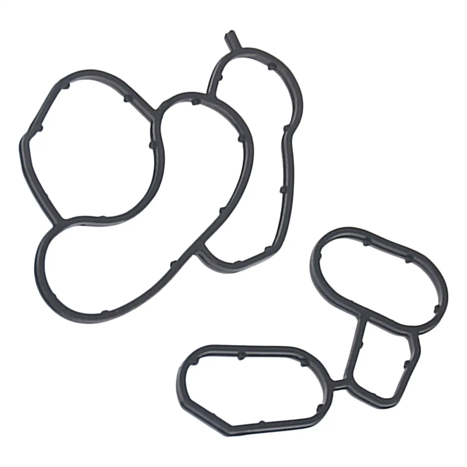 

2Pcs Oil Cooler Filter Housing Gasket Seal 11427508970 Accessories for BMW E46