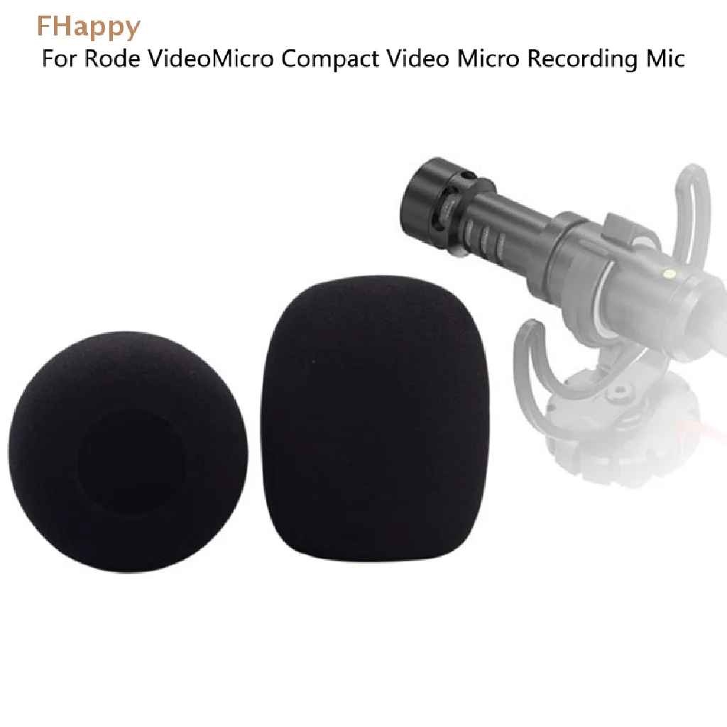 

Губка для микрофона на лобовое стекло для Rode VideoMicro, компактный микрофон для видеозаписи