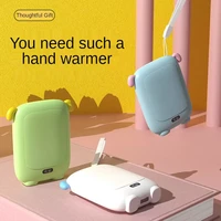 hand warmer 2 in 1 portable power bank usb rechargeable electric hand warmer heater intelligent constant temperature 4000mah