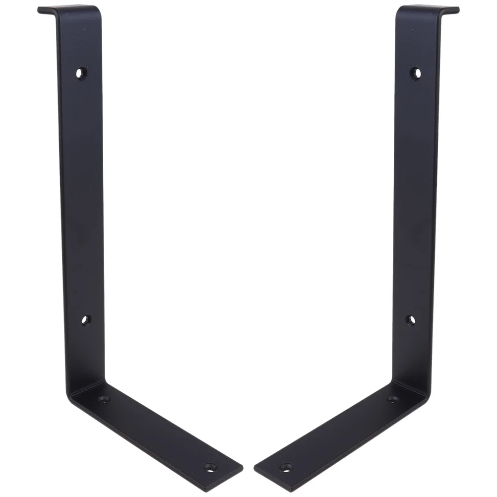 

Shelf Brackets Bracket Iron Wall Floating Baffle Mounting Metal Scaffold Support Shelves Industrial Angle Wrought Wood Invisible