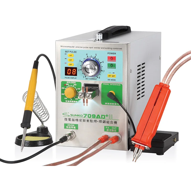 

3.8kw high power Pulse Spot Welder S709AD+ Induction automatic spot welding machine 18650 power lithium battery welding machine