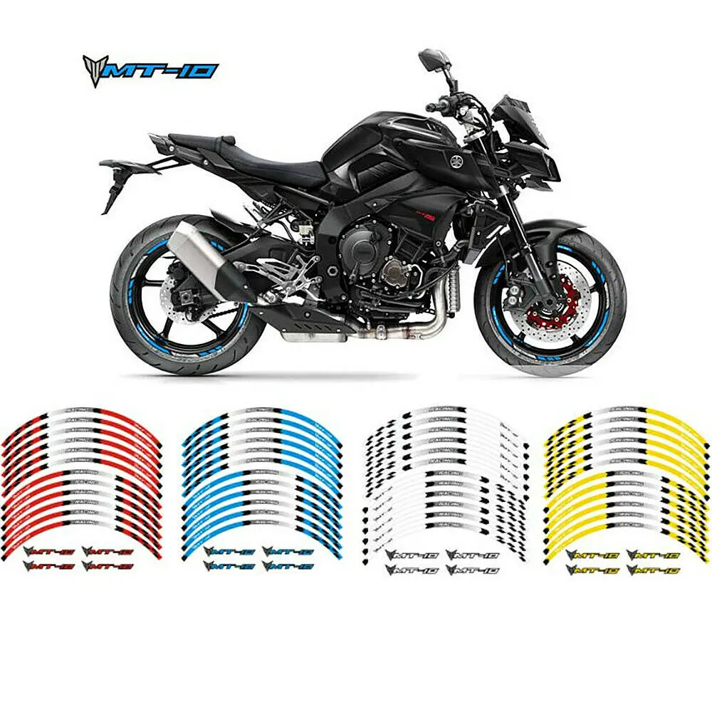 

Наклейки на колесные диски 17 дюймов для YAMAHA MT-10 MT10 2016-2020