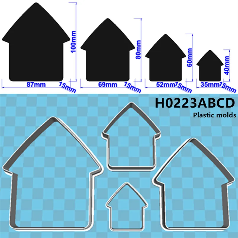 

Формочки для печенья sswss 3D