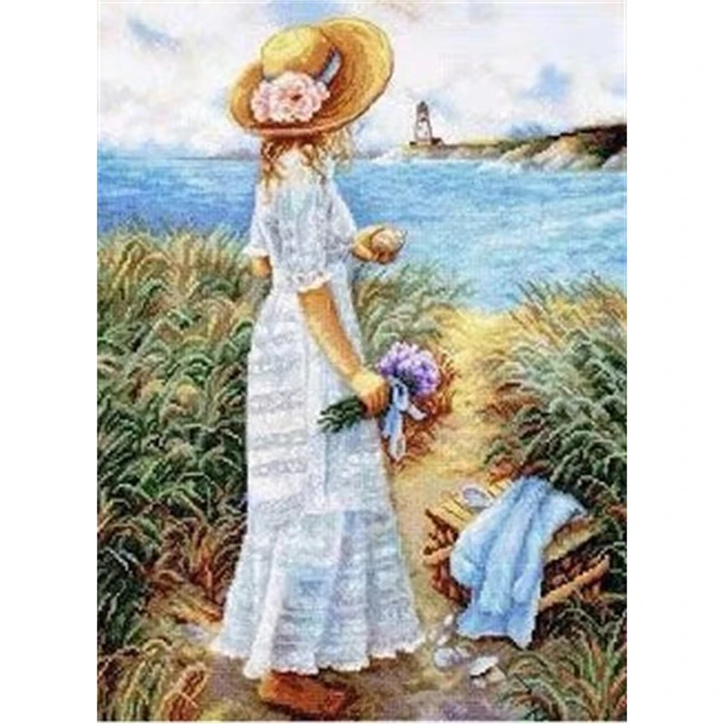 

Полный комплект для вышивки крестиком 6709, Набор для вышивки крестиком «сделай сам», Набор для вышивки крестиком, рукоделие для детей и взрослых