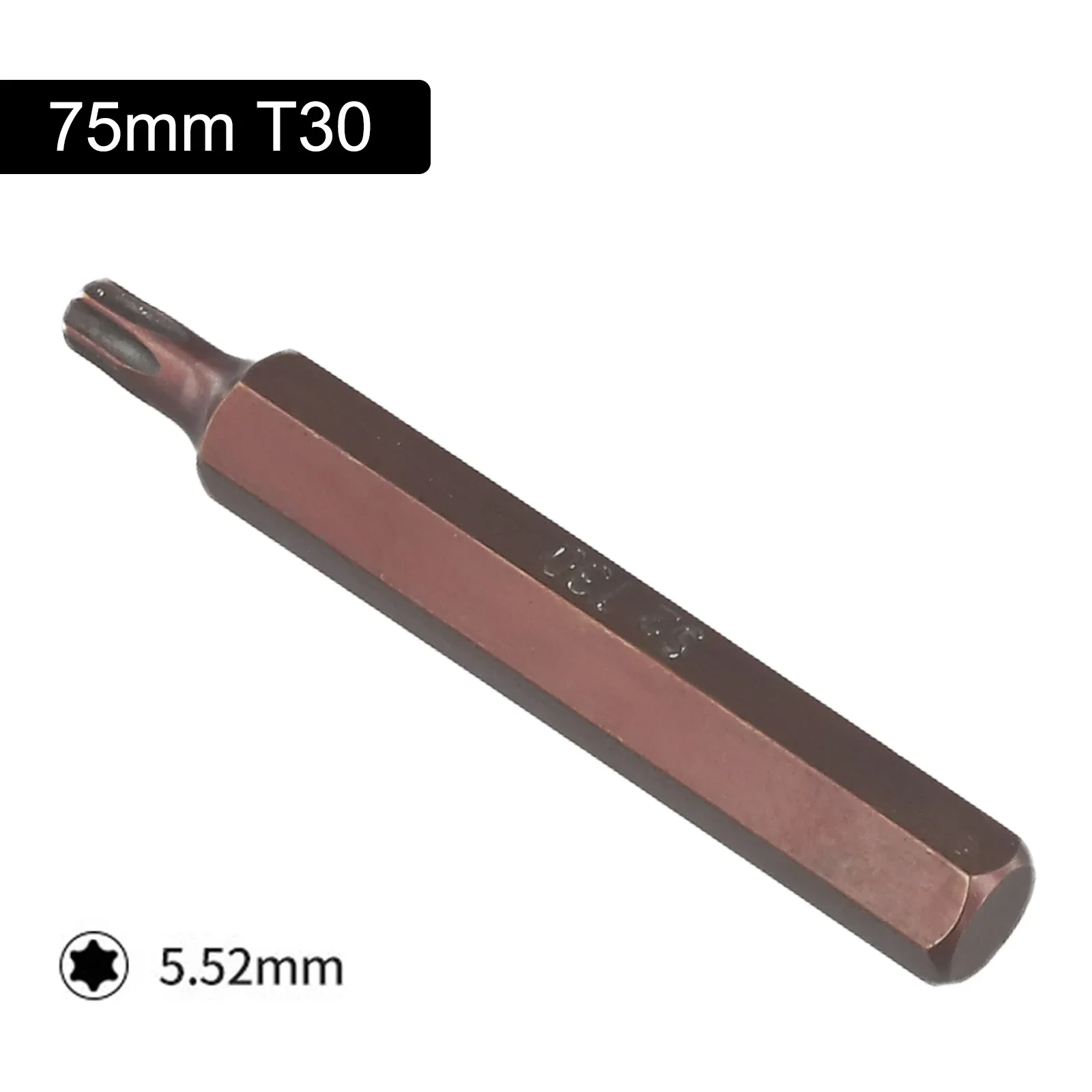 

Биты для отвертки Torx T20/25/30/40/45/50/55 Электрические биты для отверток 75 мм с шестигранным хвостовиком Инструменты