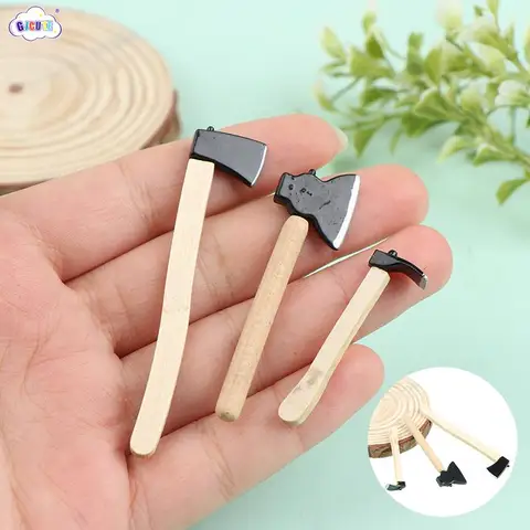 Набор миниатюрных инструментов для кукольного домика GJCUTE 3 шт.