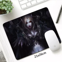21x26cm gaming mouse pad world of warcraft mousepad horde alliance table mouse mats small rubber anti slip fashion desk mat
