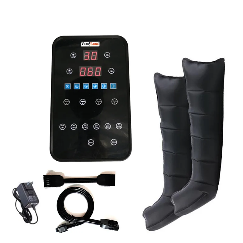 

Air Compression Device with 6 Chamber for Massage Therapy Boots, Pump for Improved Circulation Faster Recovery