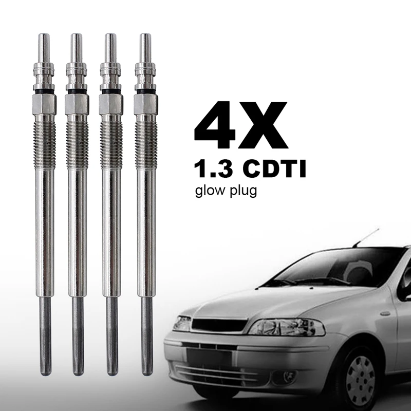 4X свечи накаливания топливного масляного обогревателя для Vauxhall Opel Astra Corsa Meriva 1.3