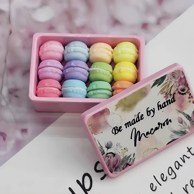 

1 Набор ярких цветов Макарон 1:12/1:6 кукольный домик Миниатюрный семейный торт для кукольного дома кухонный игровой аксессуар