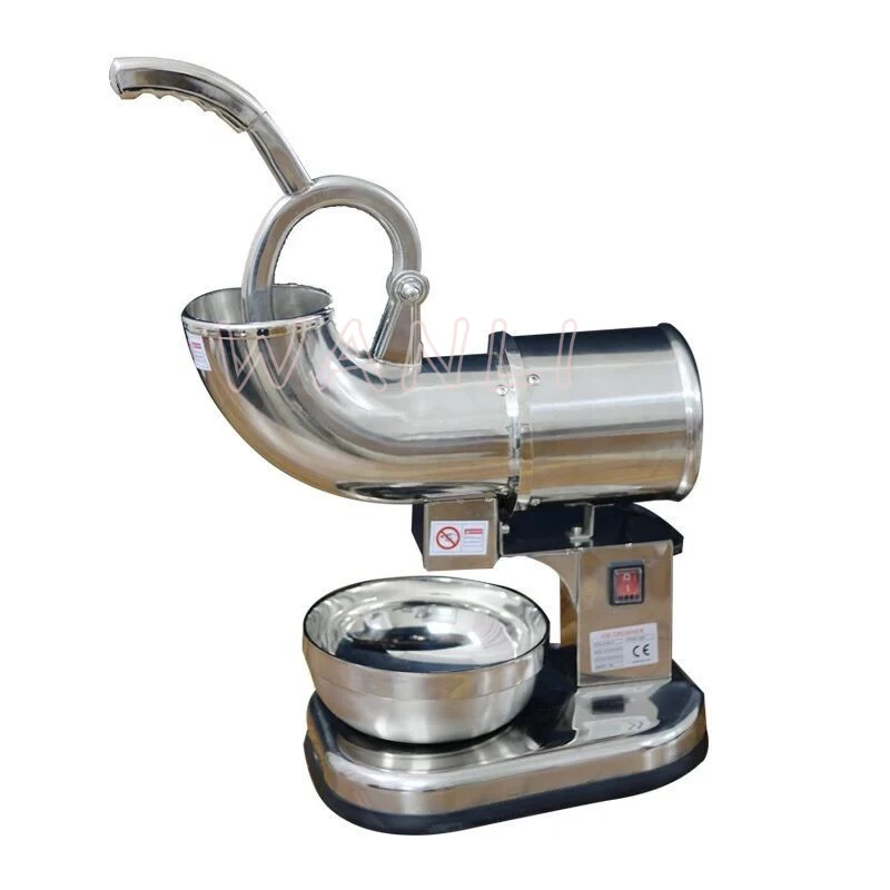 S 110v 220v Zy-sb114 All Stainless Steel Ice Machine  Ice Blender   Shaved Ice Machine