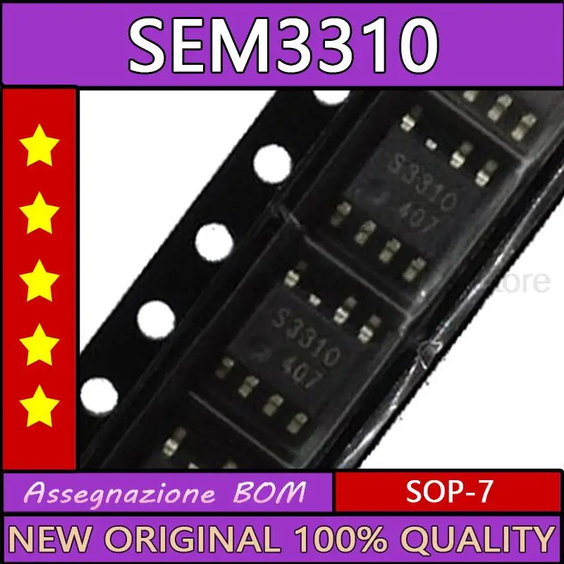 

2-10 шт. SEM3310 S3310A S3310 SOP-7 новая искусственная кожа