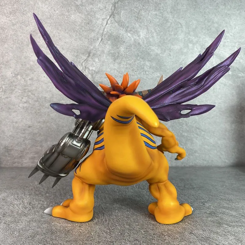 Фото Фигурка Digimon MetalGreymon, коллекционная модель Digital Monster из ПВХ, аниме-статуэтка, украшение для рабочего стола, подарок для фанатов №2