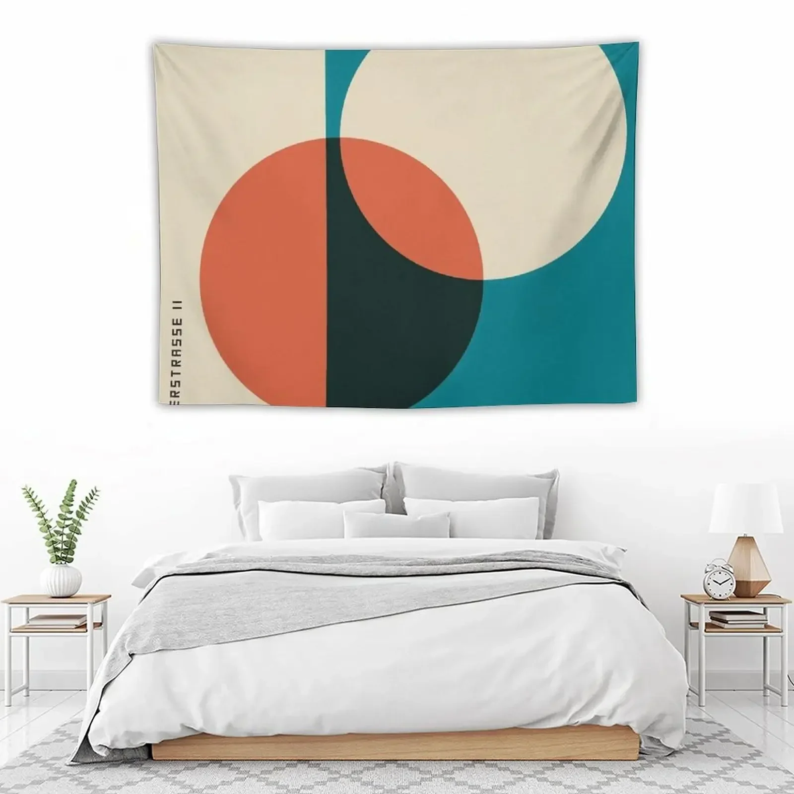 BAUHAUS AUSSTELLUNG 1923 кругов гобелен украшения комнаты декоративные настенные гобелены