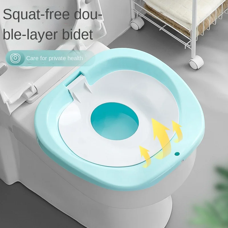 

Double-layer fumigation bidet wash butt basin soak medicine to avoid squatting hemorrhoids for men and women