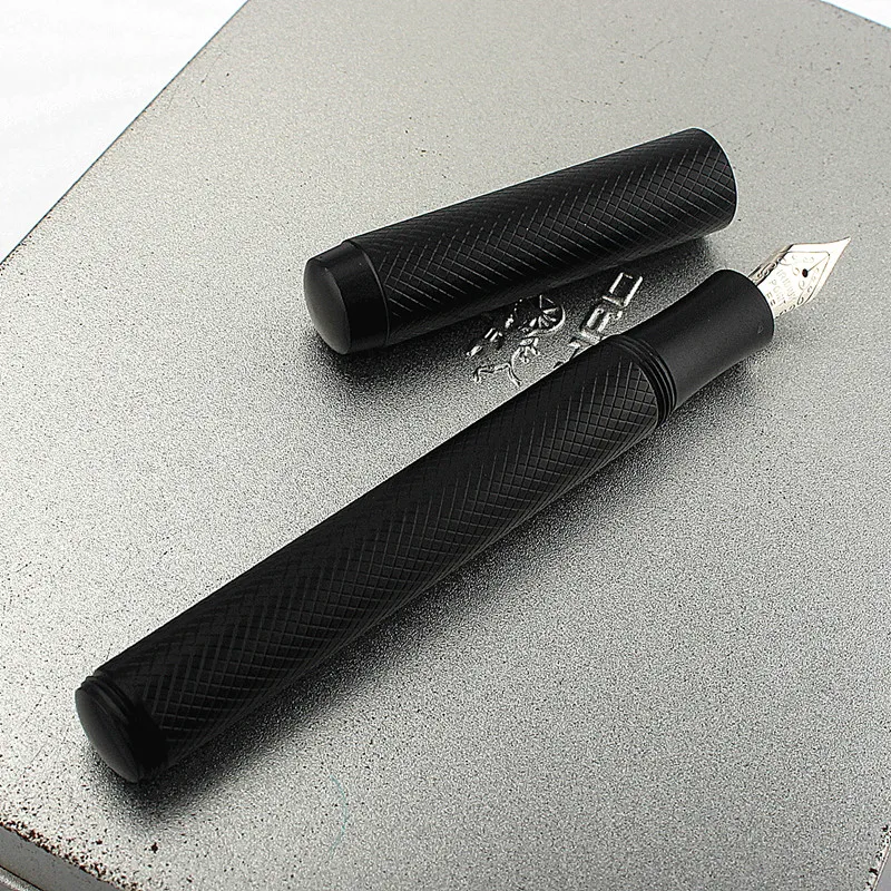 Ручка перьевая металлическая латунный карманный Карандаш с наконечником EF/F для