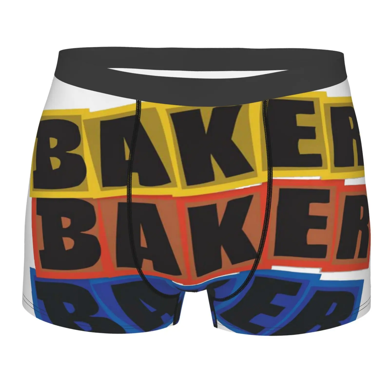 

Baker Skateboard 175 Men's Panties Boxer For Men Long Leg Mens Long Polyester Long 4Xl Mens Lot Woman Print Boxer For Men Pack