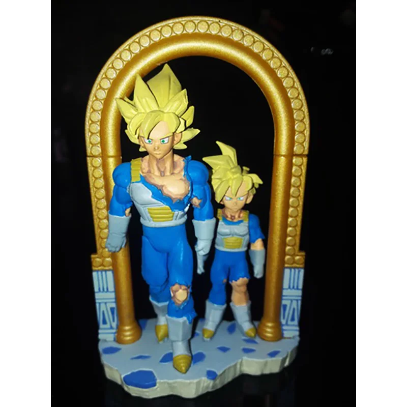 

Genuine Dragon Ball Action Figure Scene Big Egg Son Goku Son Gohan Practice Room Out of Print Limited Model Ornaments