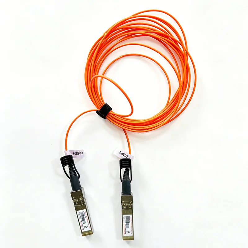 Фото Оптический кабель AOC 5/30 метров, активный, 25 Гбит/с/10 Гбит/с, SFP, многомодовый, 850 нм, LC, SFP+10G-AOC для Finisa, Hisense, MikroTik №5