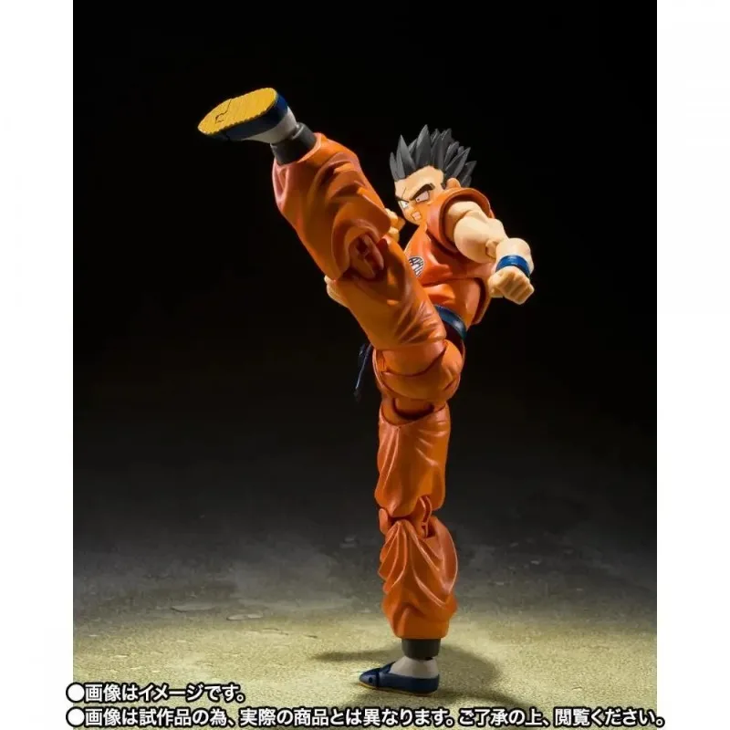 Фото Фигурка BANDAI SHFiguarts-Original Dragon Ball Z, лучший боец Земли, оригинальная модель игрушки в коробке, Ямча №3