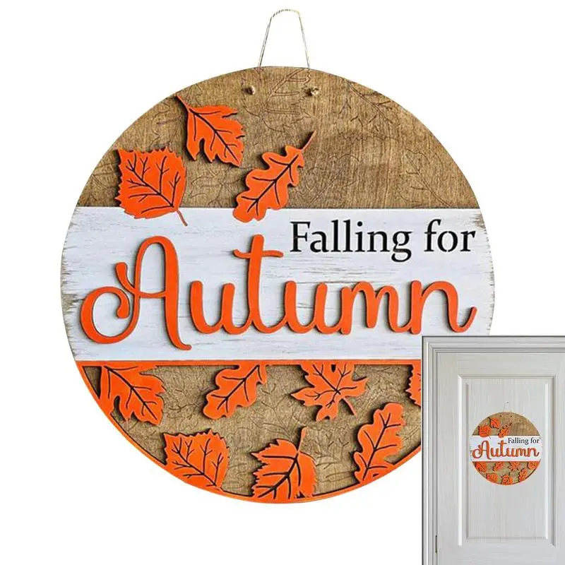 

Welcome Sign Autumn Door Sign Rustic Wooden Wall Art With Maple Leaves For Front Door Wall Porch Thanksgiving Fall Farmhouse