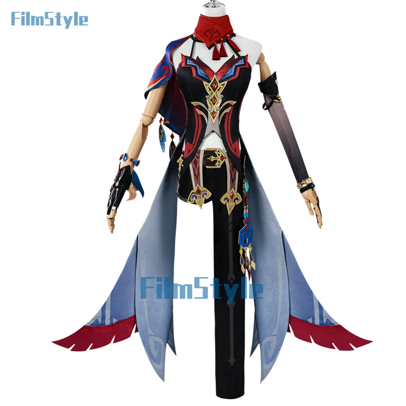 Костюм для косплея Genshin Impact Chasca платье игровая униформа шапка чулки аксессуар Natlan