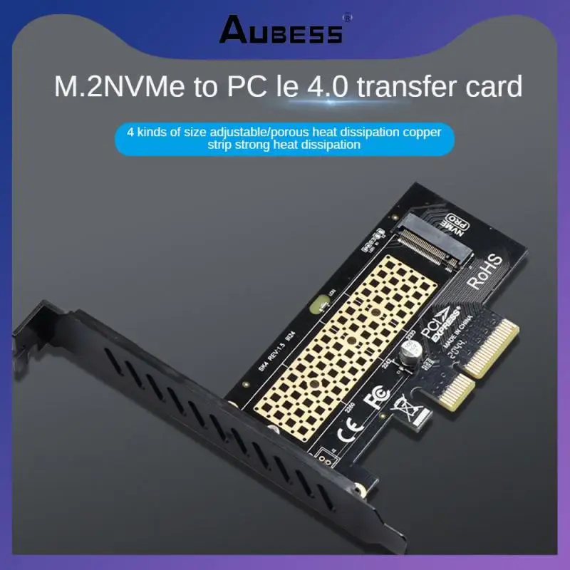 

Pc Video Card Structural Fastening Cooling Sk4 Nvme Riser Card Led Lights Thickened Pcb Computer Peripherals Black Riser Card