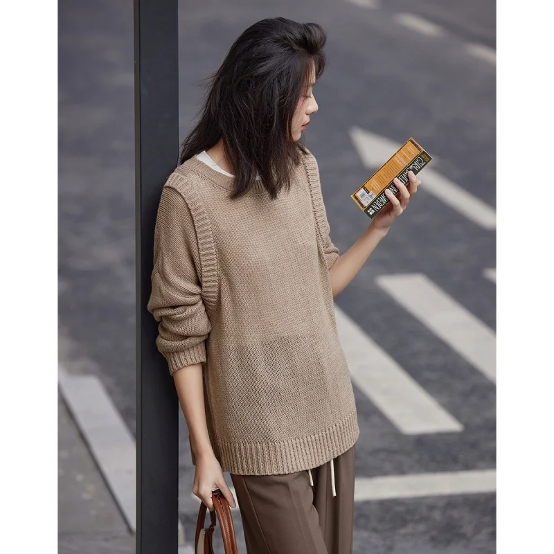 Рисунок 6 - Осенний Новый пуловер с драпировкой